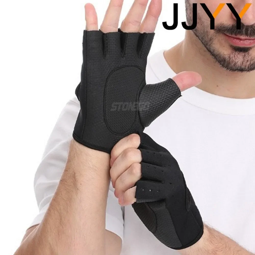 Breathable Half Finger Anti Sl - Workout Glove Gym ulasan dan harga