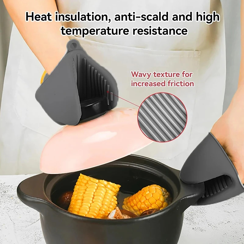 2pcs Mini Oven Gloves Silicone - Oven Mitt Silicone ulasan dan harga