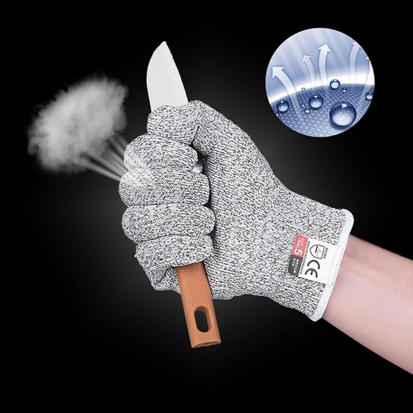 HPPE Level 5 Anti-Cut Gloves K - Cut Resistant Glove ulasan dan harga