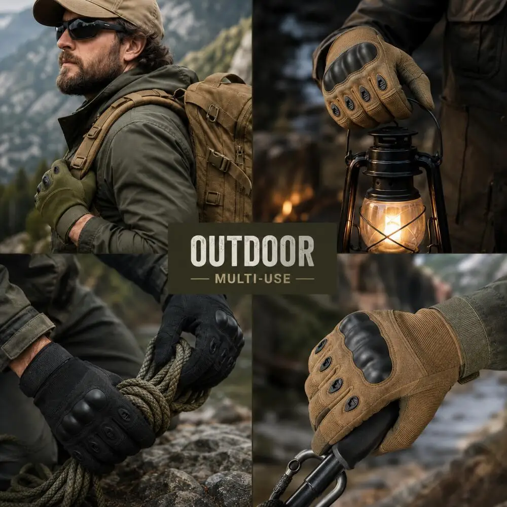 Hard Impact-Resistant Tactical - Work Glove Impact ulasan dan harga