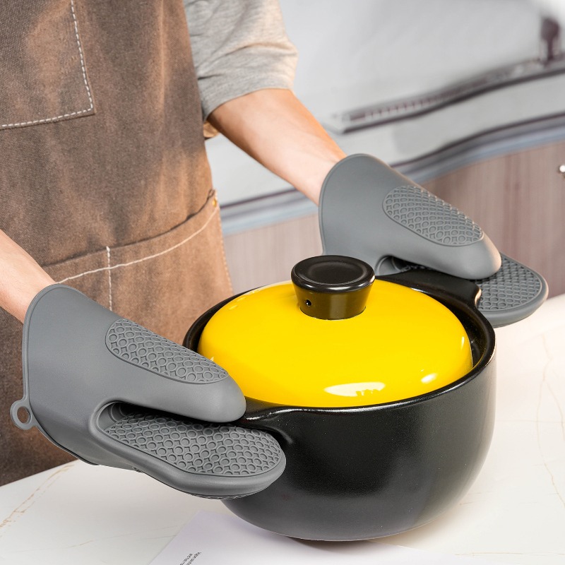 Thickened silicone hand clip,  - Oven Mitt Silicone ulasan dan harga