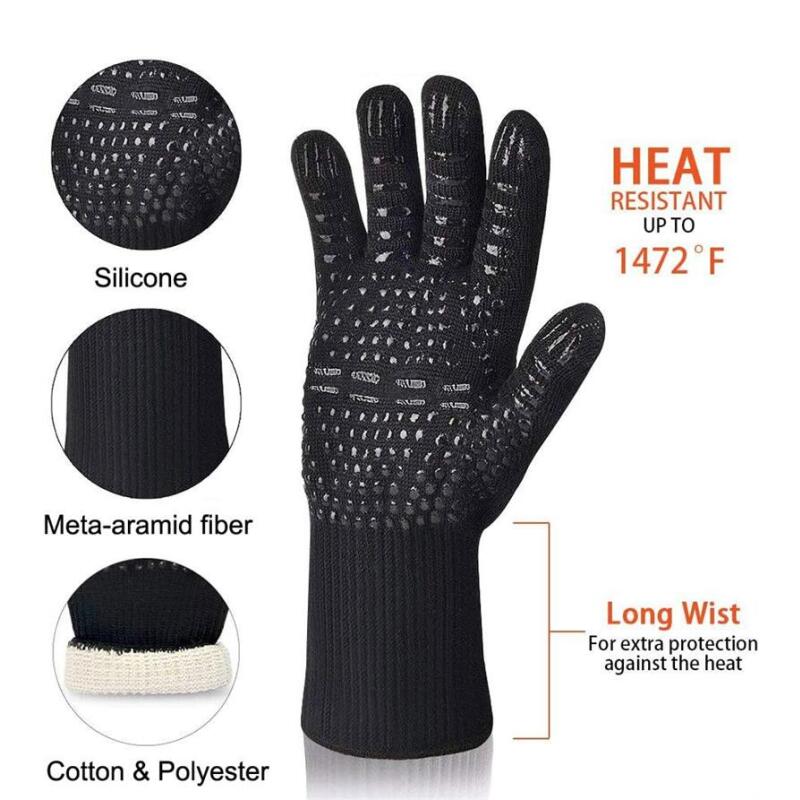 Explosive High Temperature Glo - Oven Mitt Silicone ulasan dan harga