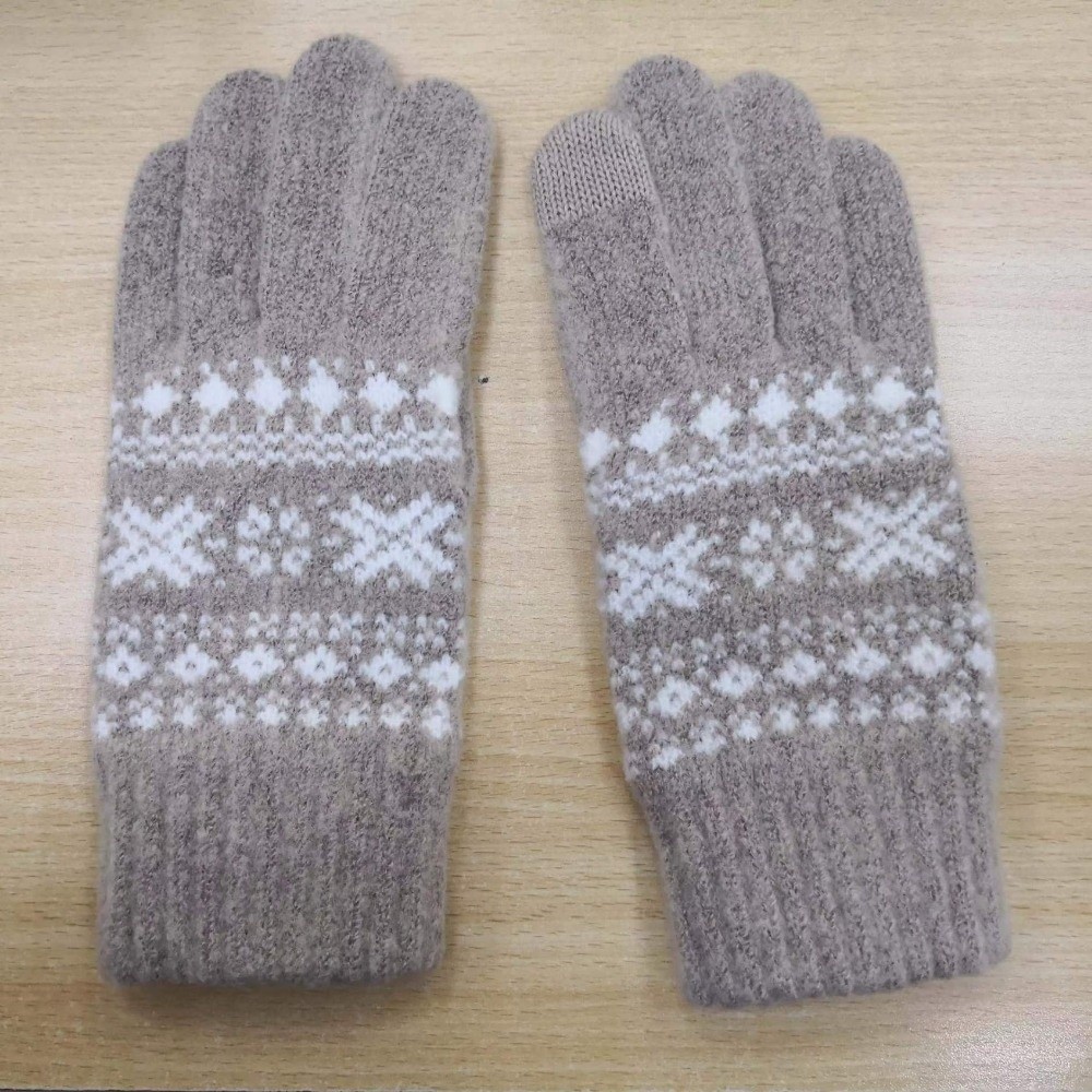 Touch Screen‌ Full Finger Knit - Winter Glove Insulated ulasan dan harga
