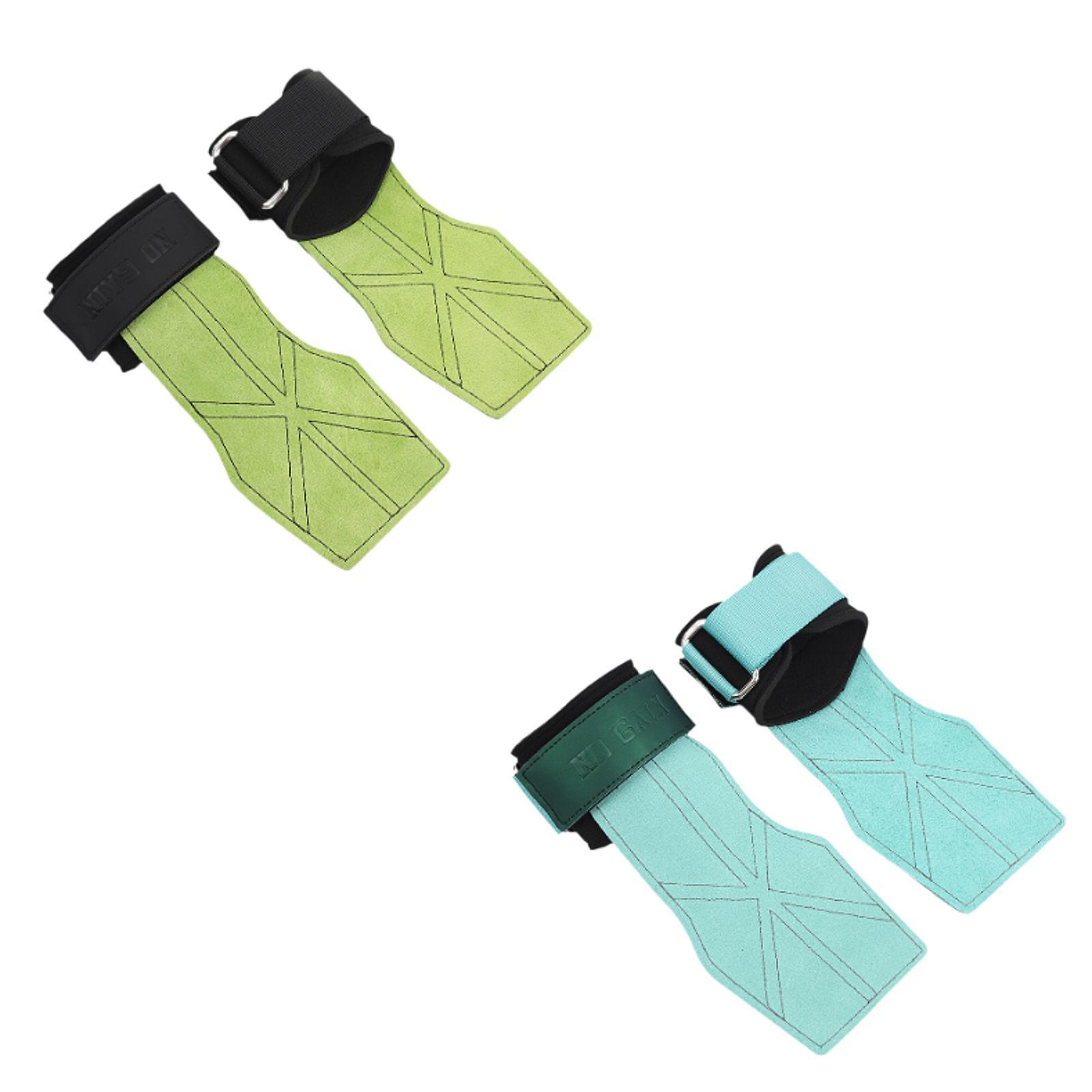 2x Weightlifting Hand Grips Pa - Workout Glove Gym ulasan dan harga