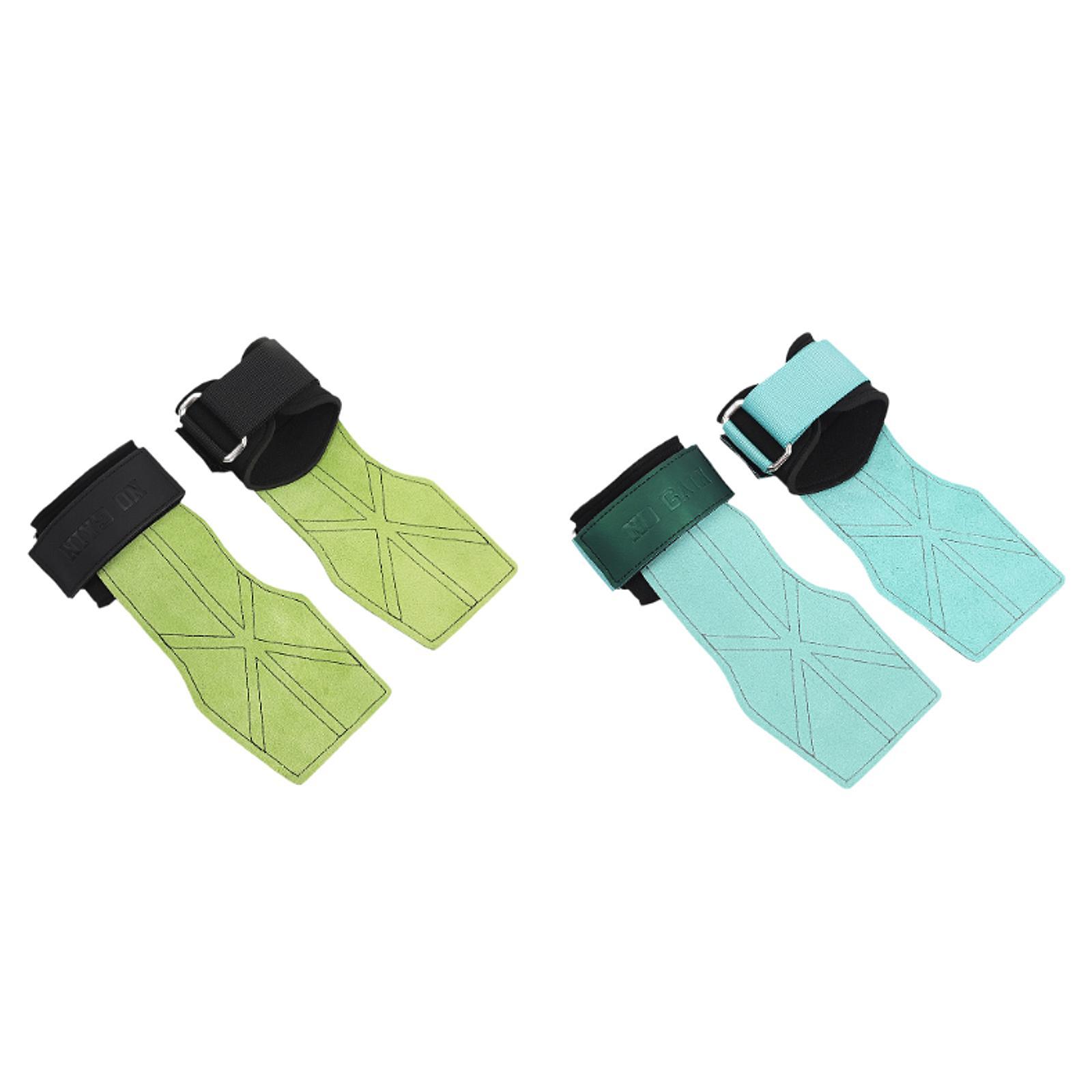 2x Weightlifting Hand Grips Pa - Workout Glove Gym ulasan dan harga